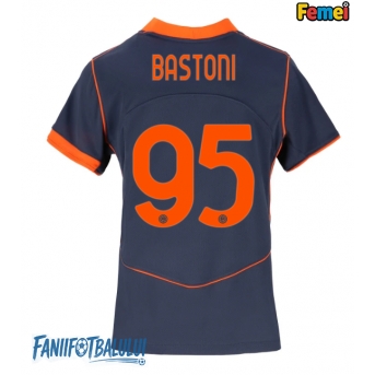 Inter Milan Alessandro Bastoni #95 Tricou Fotbal Replică 2025-26 Femei Treilea